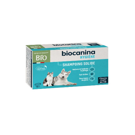 BIOCANINA BIO Shampooing solide Pain/100g