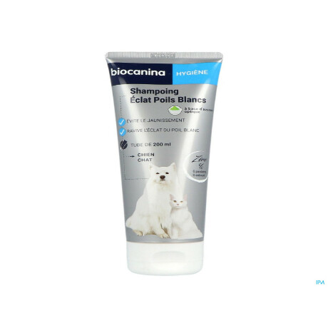 BIOCANINA Shamp éclat pelage blc Fl/200ml
