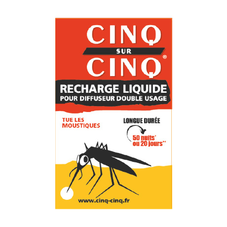 CINQ SUR CINQ Liq rech diffuseur Fl/35ml