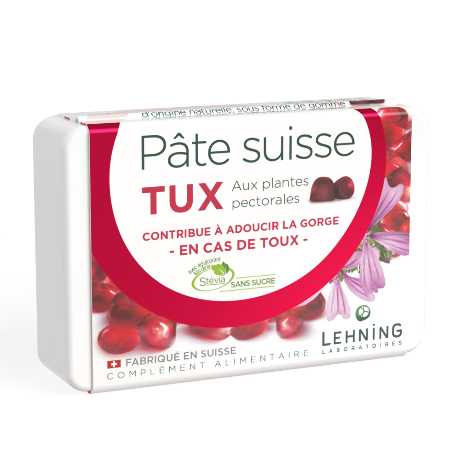 LEHNING PATE SUISSE TUX Gom suc B/40
