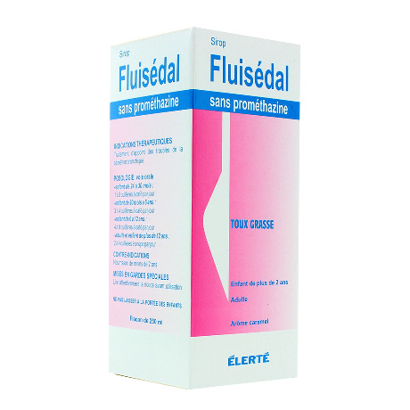 FLUISEDAL SANS PROMETHAZINE Sirop Fl/250ml