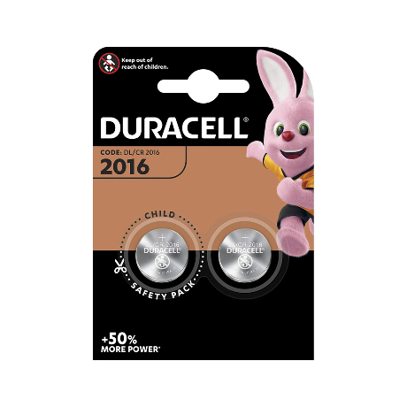 DURACELL Pile Li 3V 2016 B/2
