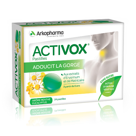 ACTIVOX ss suc Past ment eucalypt B/24
