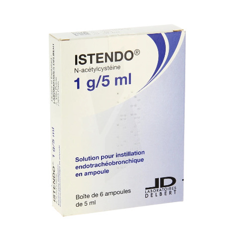 ISTENDO 1 g/5 ml S inst ETB en ampoule 6Amp/5ml