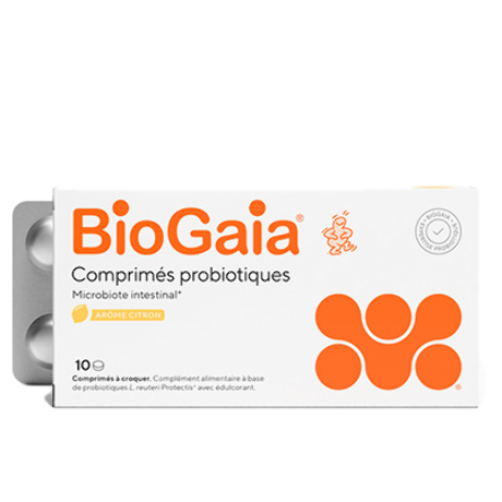 BioGaia comprimés à croquer Citron Bte/10