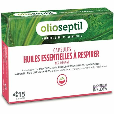 OLIOSEPTIL Caps Hle ess à respirer B/15