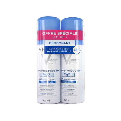 *VICHY Déod ss sels d'alu 48H 2Spr/125ml