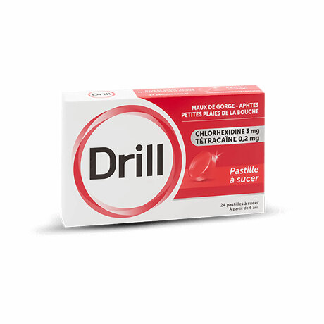 DRILL Past à sucer Plq/24