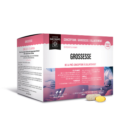 DAYANG Cpr + capsule grossesse 3 mois B/90+90