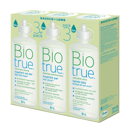 BIOTRUE S lent sple multifon 3Fl/300ml
