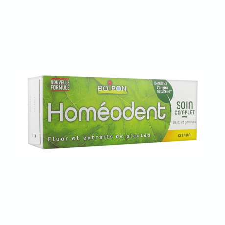 HOMEODENT CITRON SOIN COMPLET Pâte dtf T/75m