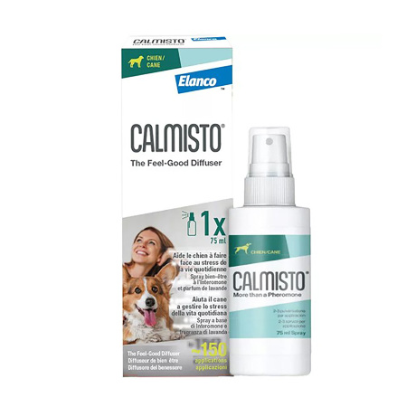 CALMISTO phéromone anti stress Spray chien Fl/75ml