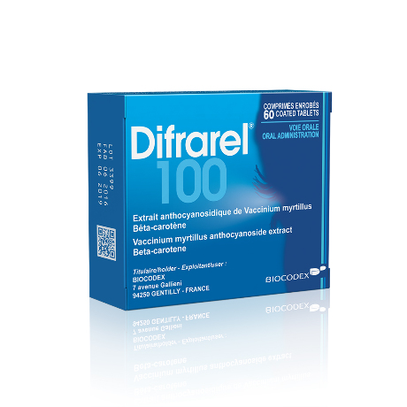 DIFRAREL 100 mg Cpr enr Plq/6x10 (60)