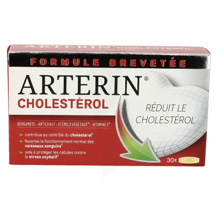 ARTERIN CHOLESTEROL Cpr formule brevetée B/30
