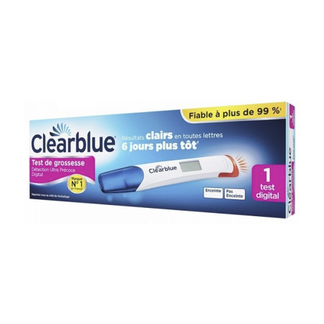 CLEARBLUE Test gross digit ultra précoce B/1