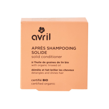 AVRIL APRES SHAMPOOING SOLIDE GRAINES DE LIN