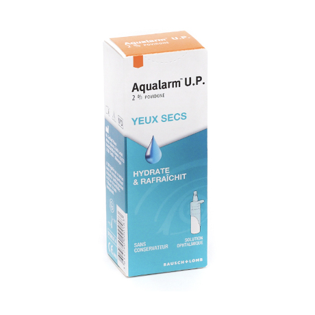 AQUALARM UP 2% S opht lubrif humidif Fl/10ml