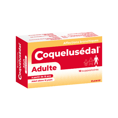 COQUELUSEDAL Suppos adultes Plq/2x5 (10)