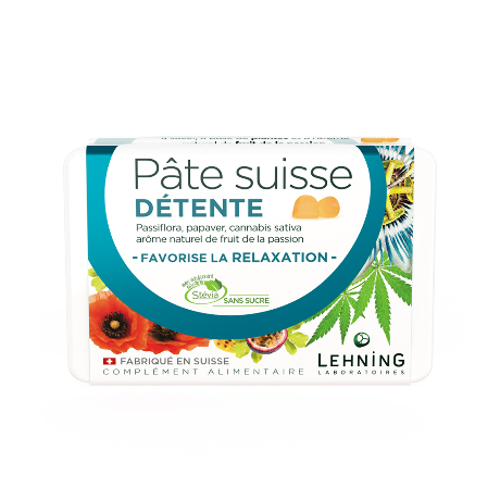 LEHNING PATE SUISSE Gomme détente B/40
