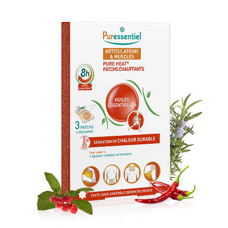 PURESSENTIEL ARTICUL MUSCLES Patch chauff B/3