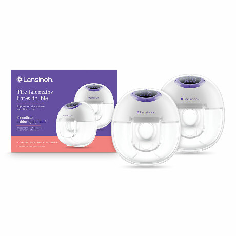 LANSINOH Tire-lait main libre double