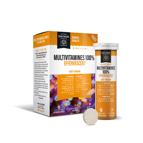 DAYANG Multivitamines 100 % Cpr eff B/20