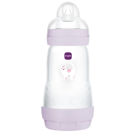 MAM EAS STA NATUR Bib tét déb2 lilas 260ml