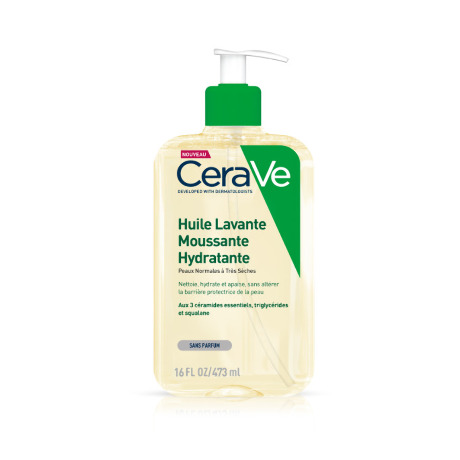CERAVE Huile lavante Fl pompe/473ml