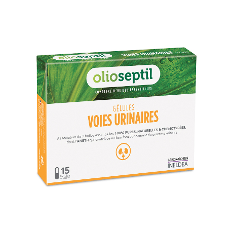 OLIOSEPTIL Gél voies urinaires B/15
