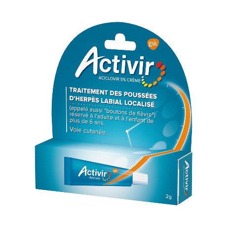 ACTIVIR 5 % Cr T/2g