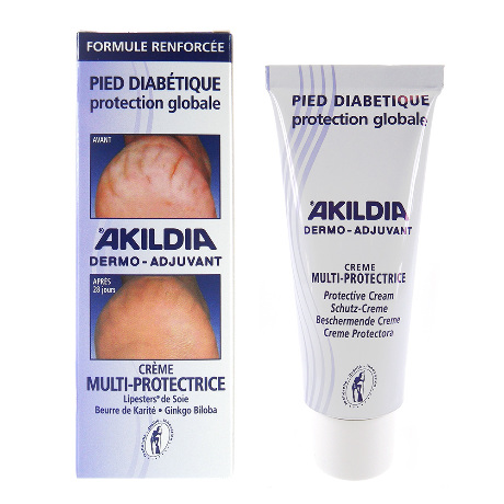 AKILDIA Cr multi-protect pieds T/75ml