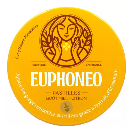 EUPHONEO PASTILLES MIEL CITRON Bte/50
