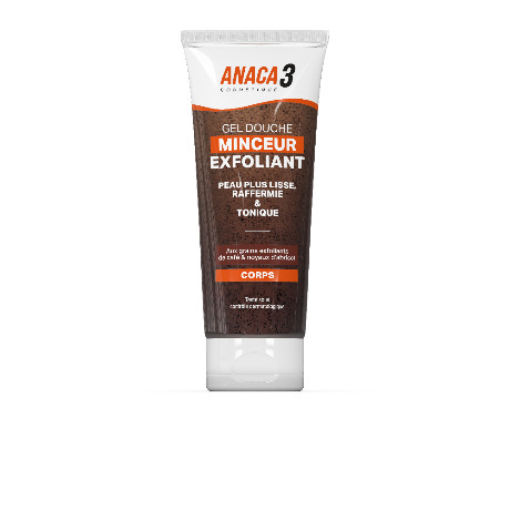 ANACA3 Gel douche minceur exfoliant T/220ml