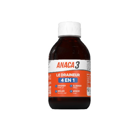 ANACA3 S buv 4 en 1 draineur Fl/250ml