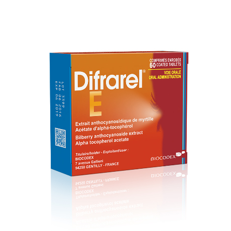 DIFRAREL E Cpr enr Plq/60