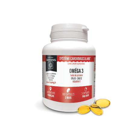 DAYANG Oméga 3 EPA 180/DHA 120 Caps P/180