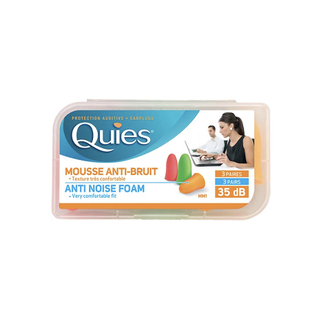 QUIES Protec auditiv msse fluo B/6