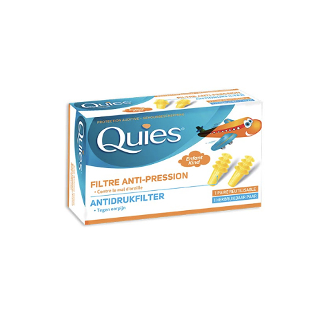 QUIES Protec auditiv avion Enf B/2