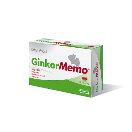 GINKOR MEMO Caps capital cérébral B/60
