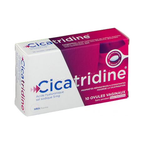 CICATRIDINE Ov Ac hyalu B/10