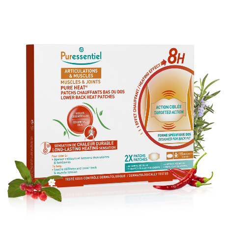 PURESSENTIEL ARTICUL MUSCLES Patch ch dos B/2