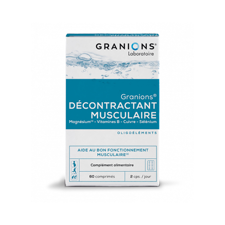 GRANIONS O DECONTRACTANT MUSCULAIRE Cpr B/60