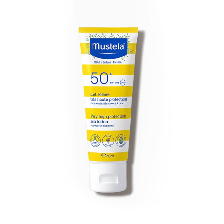 MUSTELA SOLAIRE SPF50+ Lait sol famille 40ml