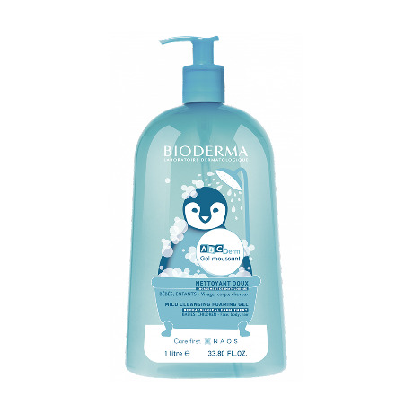 ABCDERM MOUSSANT Gel nettoy BB Fl ppe/1l