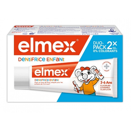 ELMEX ENFANT Dentifrice 3-6ans 2T/50ml
