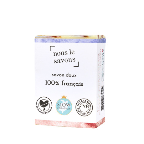 Savon doux 100% Français - 100g