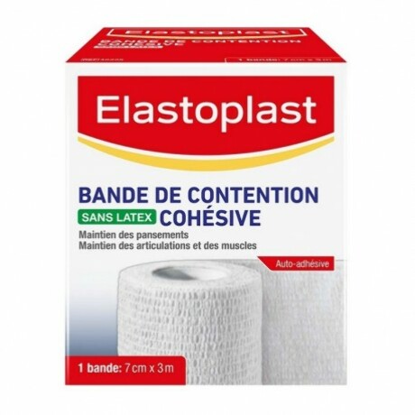 ELASTOPLAST Bde cohésive blanc 7cmx3m