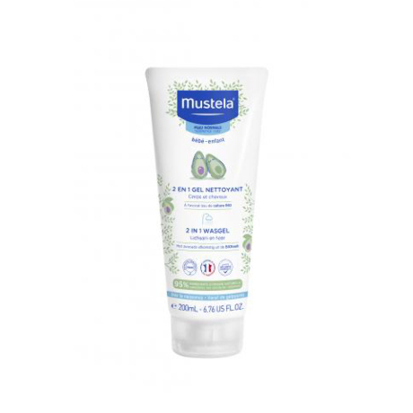 MUSTELA BB ENF Gel 2en1 nettoy avocat b 200ml