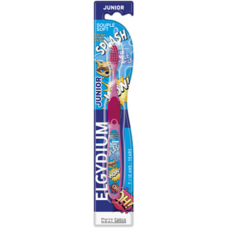 ELGYDIUM JUNIOR SPLASH Brosse dents 7/12ans