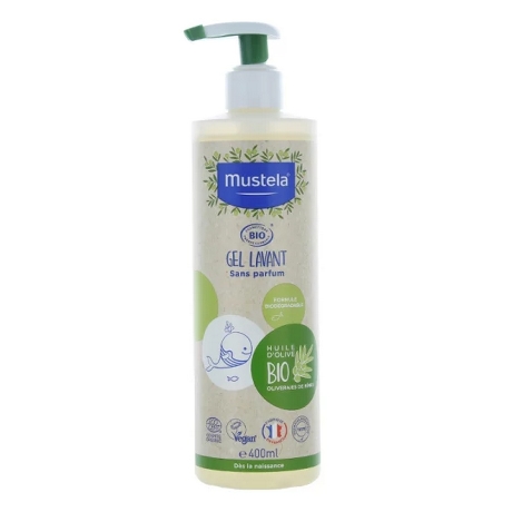 MUSTELA BB ENF Gel lav bio Fl ppe/400ml